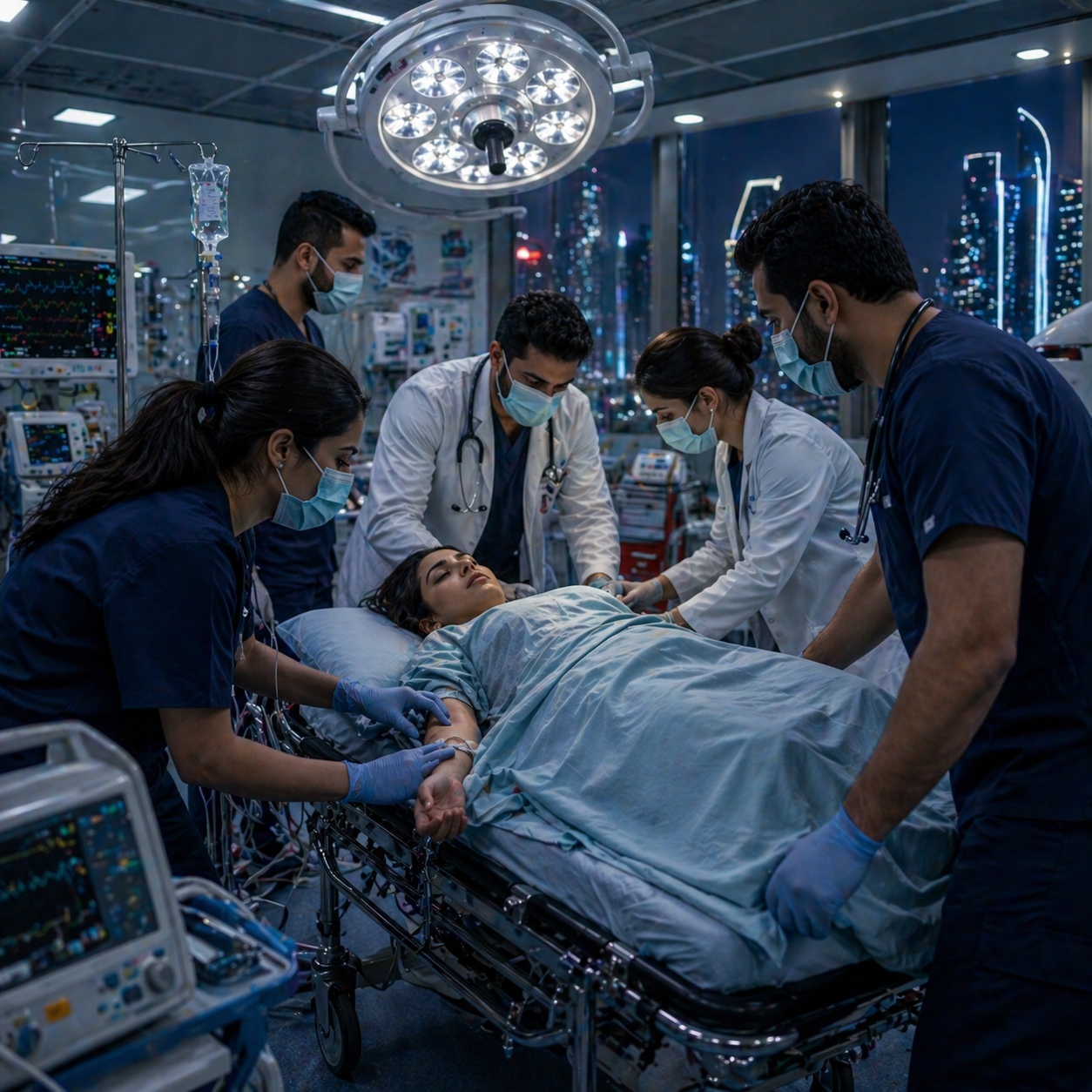 Dr Remy Mediclinic Abu Dhabi emergency medical team ready 24/7 for abortion complications and reproductive health emergencies